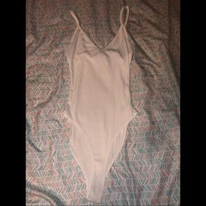 FOREVER 21 White Bodysuit